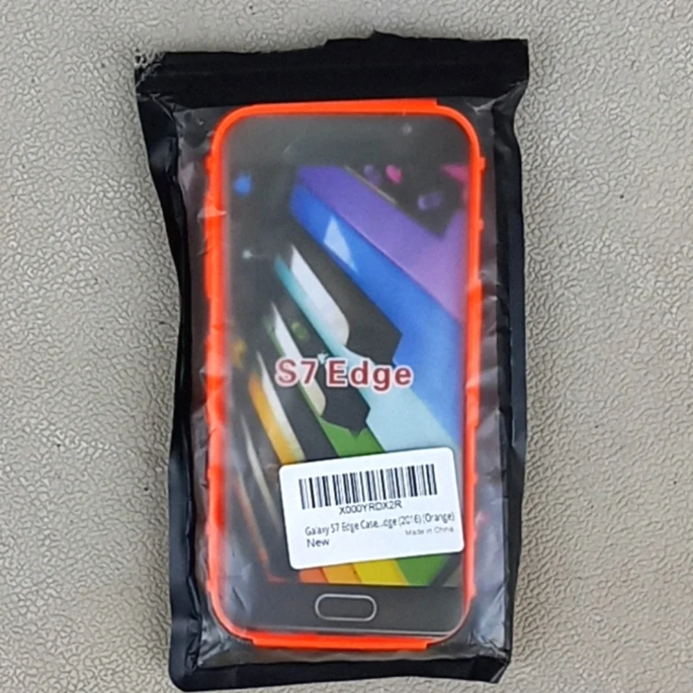 Galaxy S7 Edge Orange Phone Case